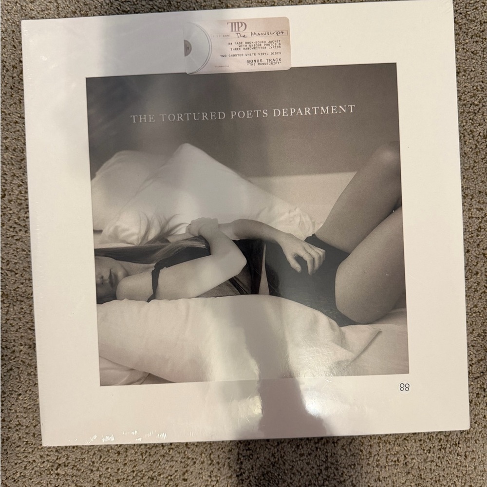 Taylor Swift Vinyl Record - TTPD (manuscript) SEALED